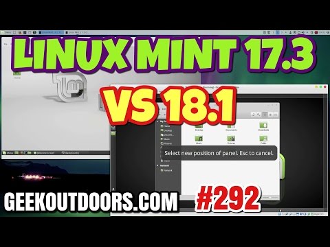 Linux Mint 17.3 Vs 18.1 Geekoutdoors.com EP292