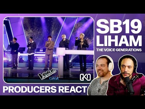 PRODUCERS REACT [ARCHIVE] - SB19 LIHAM Performance at The Voice Generations Reaction