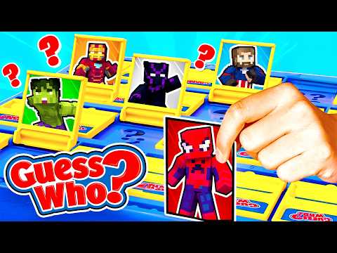GUESS the MINECRAFT SUPERHERO! (challenge)