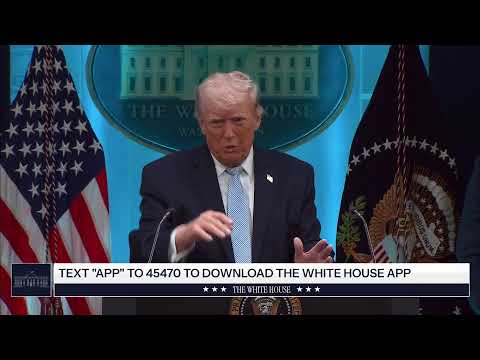 President Trump Holds a Press Conference, Apr. 6, 2026