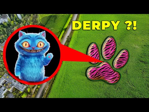 Мой дрон заснял настоящего Дёрпи из K-Pop в реальной жизни! (Derpy)