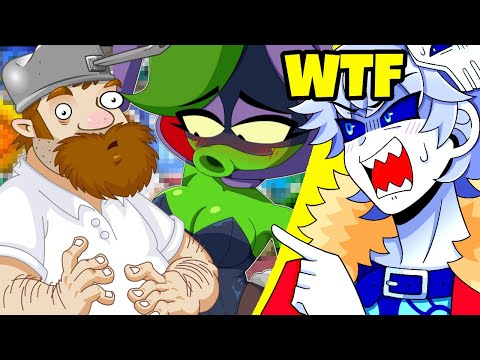 100% Blind Reaction To PLANTS VS ZOMBIES Full Story & Lore