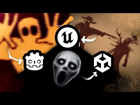 4 DEVS Make a Survival Horror Game in 4 GAME ENGINES!