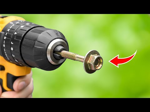 Why isn't it patented? Just insert the Roofing Screw into the Drill and see what most people don't k