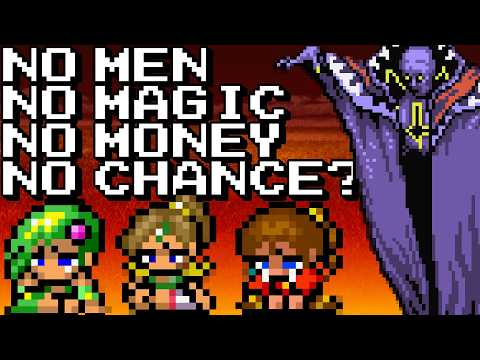 Can You Beat Final Fantasy 4 Without Men, Money, or Magic (And Maybe More!)