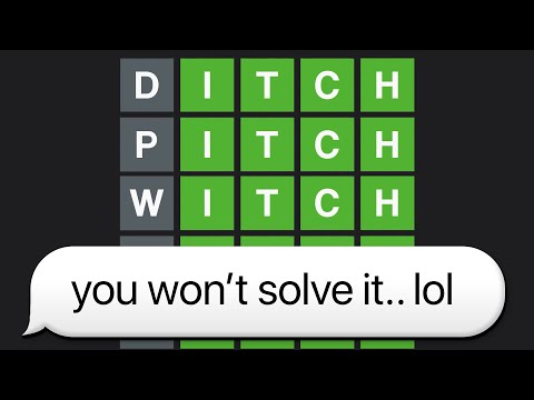 My Friends Made Me Custom Wordle Games..