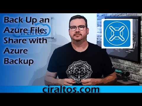 Back Up an Azure File Share with Azure Backup