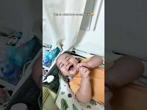 Just listening to his sweet giggle on repeat😍 #newdad #baby