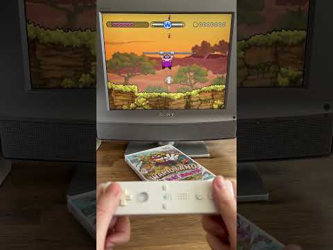 Amazing animation of Wario Land Shake it!