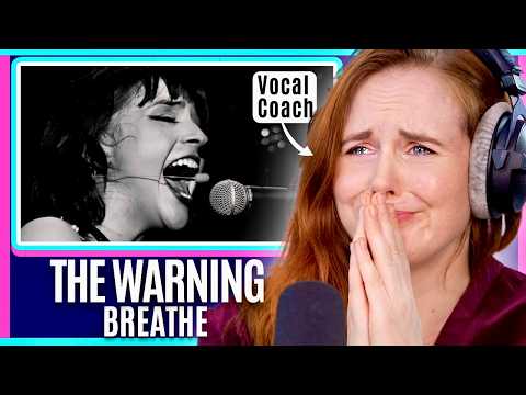 She made me CRY!  😭 | The Warning (Pau) – Breathe Reaction | Vocal Coach Analysis