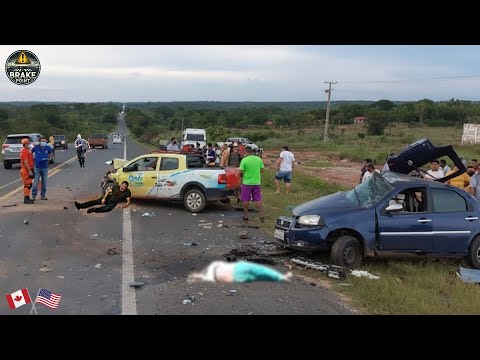 Top 120 Best Brutal Car Crash Moments 2025 – Idiots in Cars Get Instant Karma