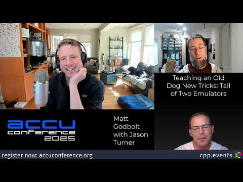 Keynote Preview: Teaching an Old Dog New Tricks: A Tale of Two Emulators - Matt Godbolt - ACCU 2025