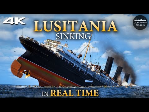 Lusitania Sinks in REAL TIME | 18 Minutes of Terror
