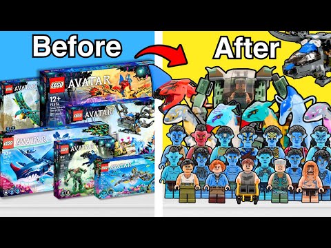 I Built Every Avatar Set in Lego