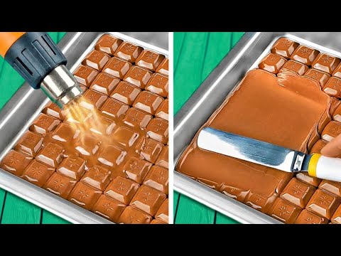 Chocolate Hacks That Make Desserts Amazing 🍫🔥