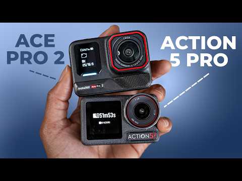 DJI Osmo Action 5 Pro vs Insta360 Ace Pro 2. Which One For You?