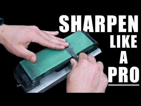How PRO’s actually sharpen knives! Fix your mistakes fast!!