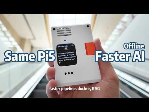 I Made My Offline Raspberry Pi AI Chatbot WAY Faster — No Extra Hardware