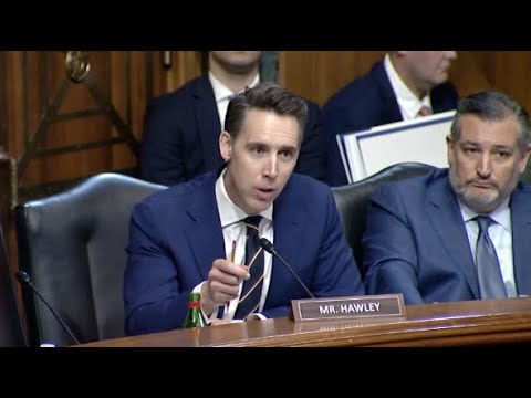 Hawley Exposes Biden Judicial Nominee For Lying About Ties To Far-Left, Antisemitic Organization