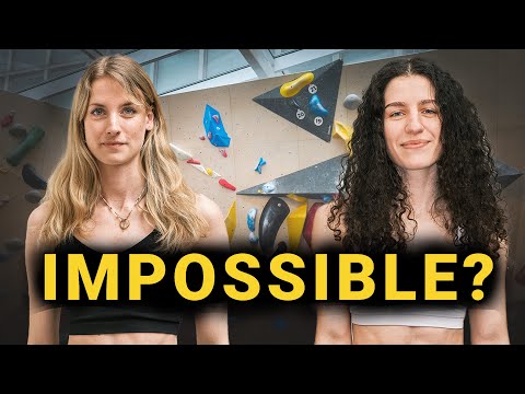 Matilda & Vivi VS Hard Boulders In The Gym