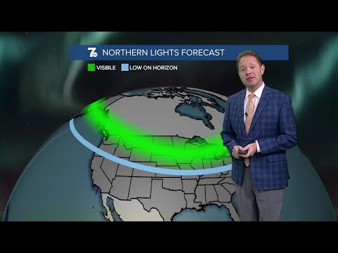 Western New York has a chance of seeing the Northern Lights; more on the geomagnetic storm