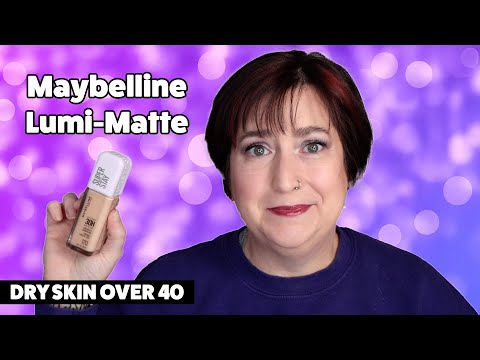 MAYBELLINE SUPER STAY LUMI-MATTE FOUNDATION | Dry Skin Review & Wear Test
