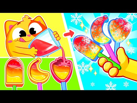 Ice Creams with Molds for Kids | Funny Songs For Baby & Nursery Rhymes by Toddler Zoo
