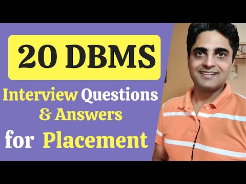 Top 20 DBMS Interview Questions & Answers - TCS, Accenture, Capgemini, Infosys, Wipro, Cognizant etc