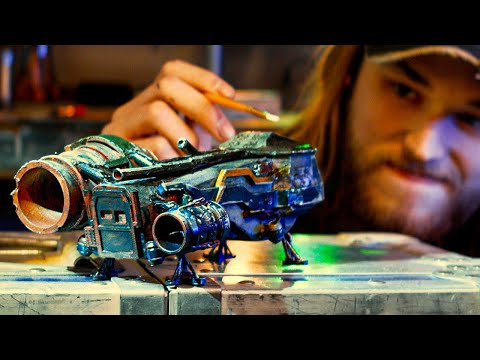 Making a miniature spaceship