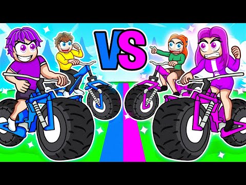 BOYS vs GIRLS FASTEST BIKE in Realistic Game!