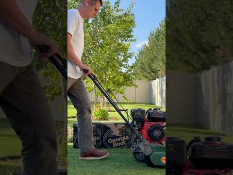 My go-to work boots #lawncare @georgiaboot