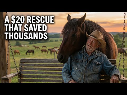 He Rescued a $20 Foal Nobody Wanted — What Fell From Its Mane Changed His Life Forever