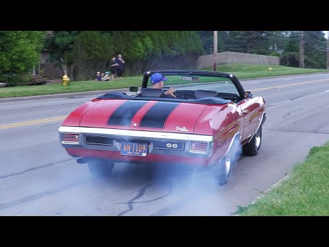 Muscle Cars & Classic Cars Leaving a Car Show! | Damascus Shriners Cruise Night 6/6/25