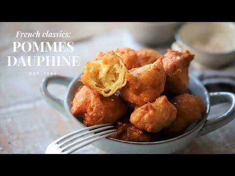 How to make pommes dauphine: (French potato puffs recipe)