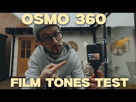 Testing the new DJI OSMO 360 Film Tones