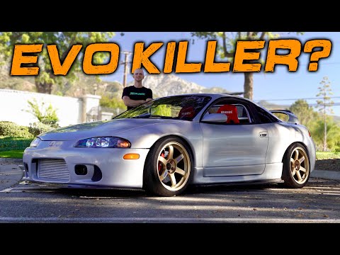This Evo-Powered Eclipse "GSX" Began as a FWD, Non-Turbo Disaster