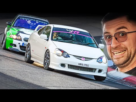 SKETCHY CHASE LAP K24 DC5 x E46 M3! // Nürburgring