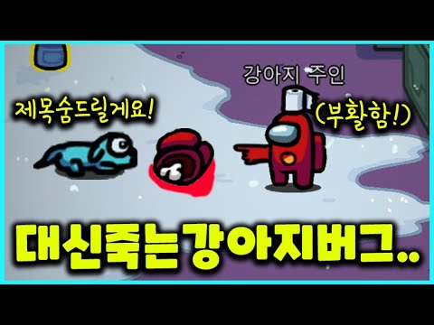 (눈물주의) 역대급 버그로 강아지가 죽고 주인이 살아났습니다......ㅜㅜ