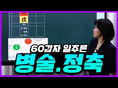 [💙연향학당 무속과 사주의 콜라보💙] 서정쌤 명리학 강의🍀 병술(丙戌)일주ㆍ정축(丁丑)일주ㆍ60갑자 일주론