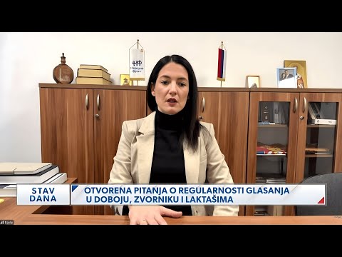 Jelena Trivić: Izbori u RS su pokradeni, tražimo ponavljanje I STAV DANA SARAJEVO