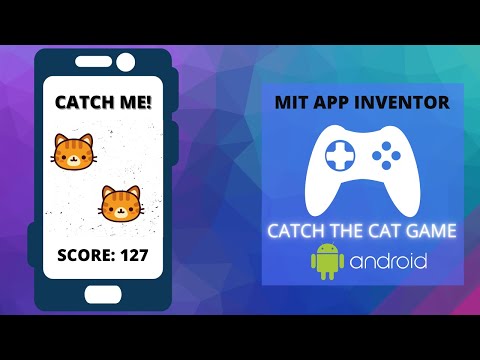 Create Catch The Cat Game || MIT App Inventor || Image Sprites