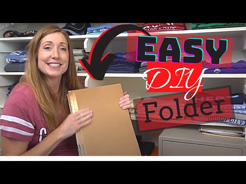 T-Shirt Folder | Easy DIY Shirt Folding Board!