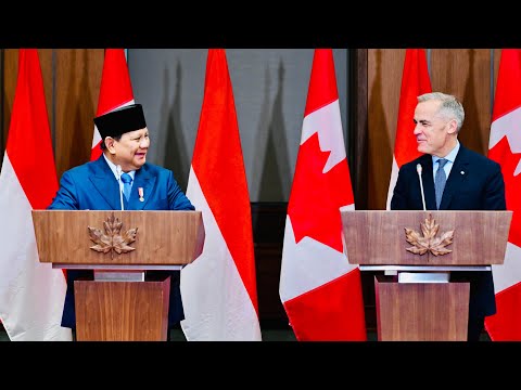 Pertemuan Presiden Prabowo dengan PM Carney pada Kunjungan Resmi, Ottawa, 24 September 2025