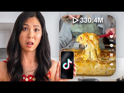 I Tested the MOST VIEWED TikTok Recipes (again) 👀