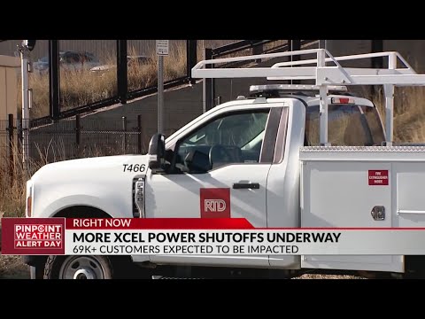 More Xcel Energy power shutoffs underway
