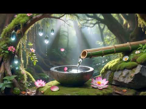 Instant Peace of Mind 🪷 Water Sounds & Relaxing Music - Anxiety Relief