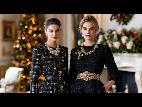 CHANEL-Inspired Christmas Fashion | Timeless, Feminine & Luxurious Holiday Elegance