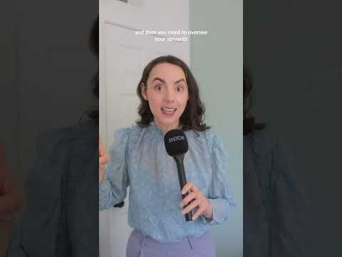 Marrying a Rich Guy is Hard Work | Victorian Era Garden Parties