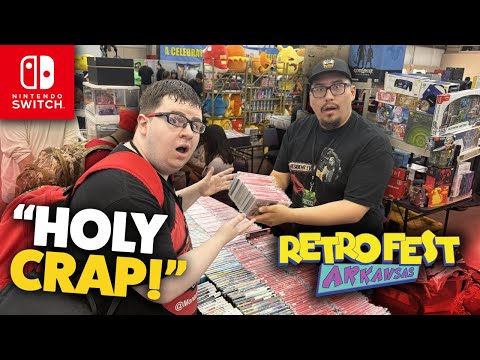 I NEEDED These Switch Games! | RetroFest Arkansas