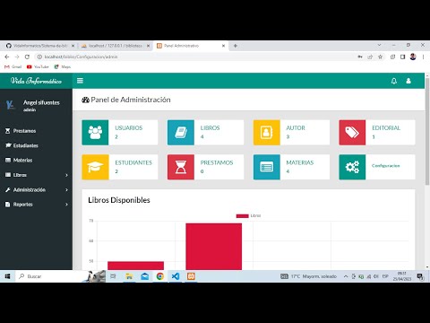 Free PHP 8 and MySQL (MVC) library system